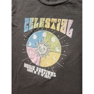 Celestial Navy Blue Festival June 10,11,12 1977  T-shirt Women's M‎ Tee Shirt